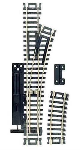 Atlas Code 100 - Switch Atlas 861 HO Scale Code 100 Track Manual Right-Hand Switch
