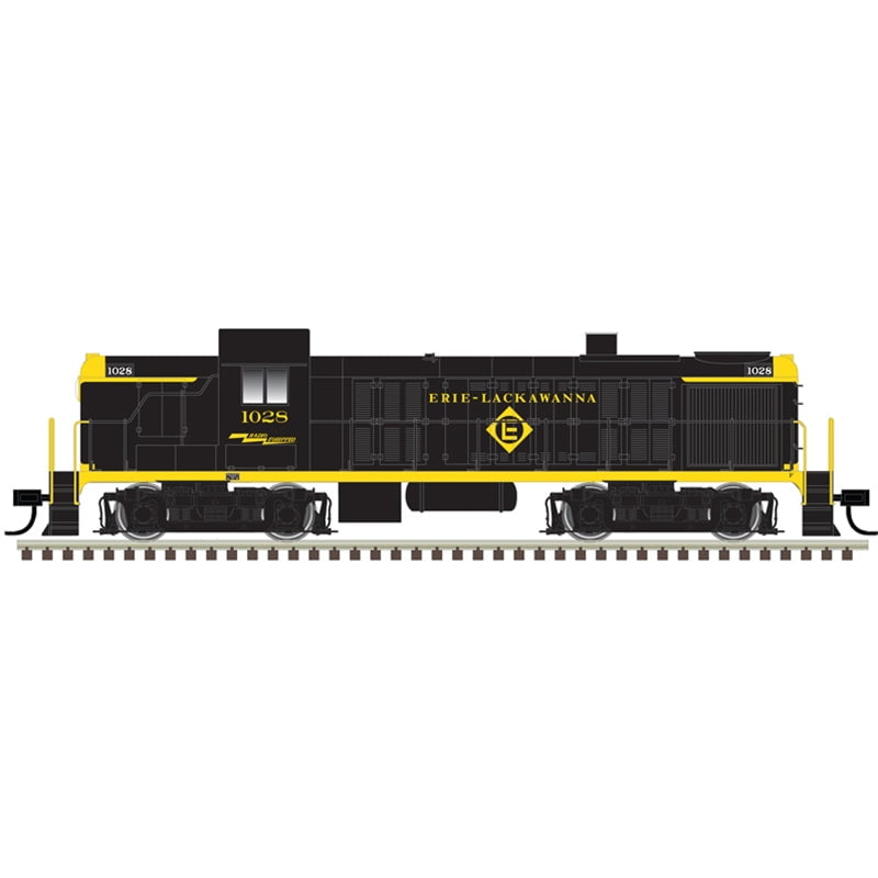 Atlas Diesel - Four Axle Atlas Silver 40005482 N Scale ALCo RS-3 Diesel Erie Lackawanna EL 1016