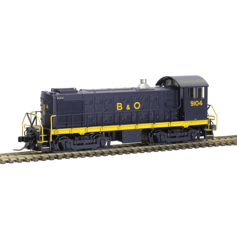 Atlas Diesel - Four Axle Atlas Silver Series 40004998 N Scale ALCo S4 Diesel Baltimore & Ohio B&O 9107