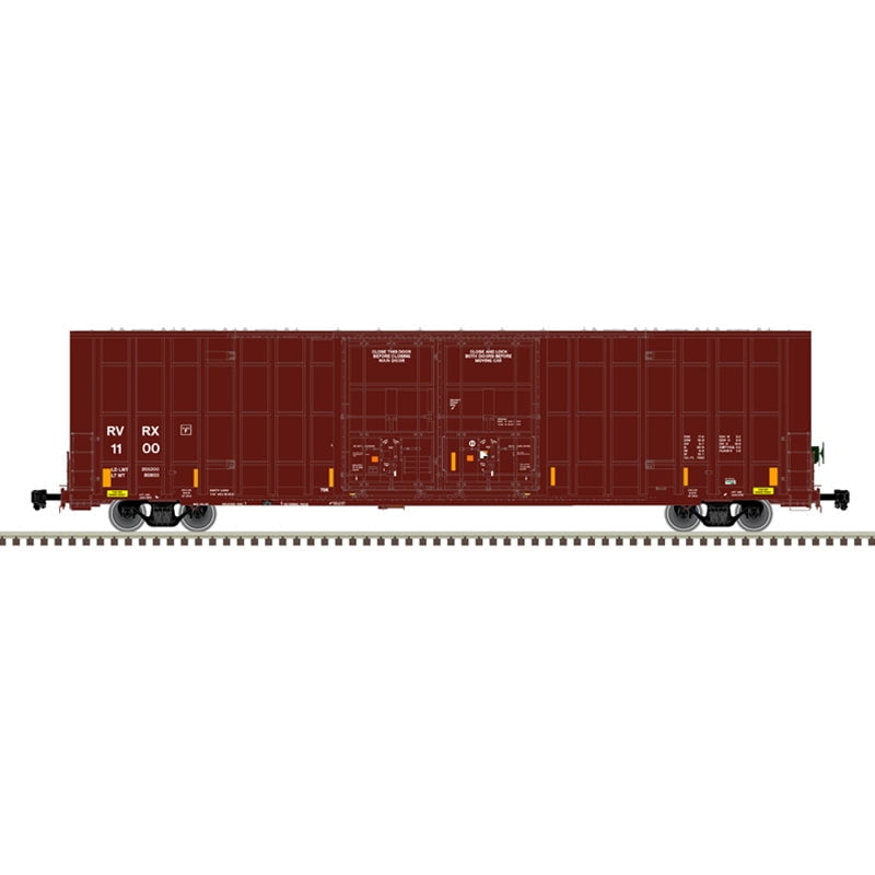 Atlas Master Boxcar Atlas Master 20007278 HO Scale Gunderson 7550 Boxcar Riverside Rail RVRX 1117