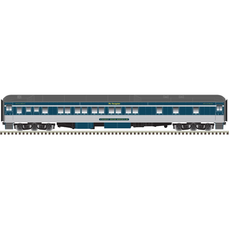 Atlas Master Passenger - Sleeper Atlas 20006600 HO Scale PS 10-1-1 Sleeper Pullman Chicago & Eastern Illinois C&EI "Chief Red Shield"