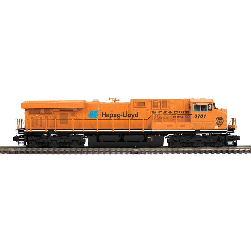 Atlas O Premier Diesel - Six Axle Atlas O Premier 30138179 O Scale ES44AC Diesel Canadian Pacific HAPAG-Lloyd CP 8781