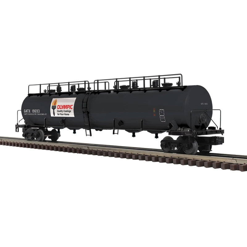 Atlas O Premier Tank Car Atlas O Premier 3001294 O Scale 20,000 Gallon 4 Compartment Tank Car Olympic GATX