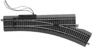 Atlas True-Track Atlas 478 HO Scale True-Track Manual Snap-Switch Left Hand