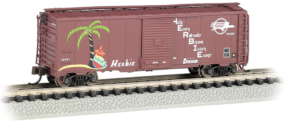 Bachmann Boxcar Bachmann 17060 N Scale 40' Boxcar Missouri Pacific "Herbie"