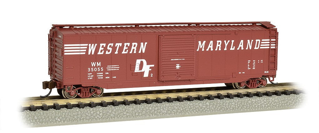 Bachmann Boxcar Bachmann 19460 HO Scale 50' Boxcar Western Maryland WM 35055