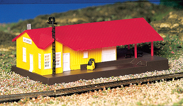 Bachmann Building Bachmann 45907 N Scale Built Up Freight Station