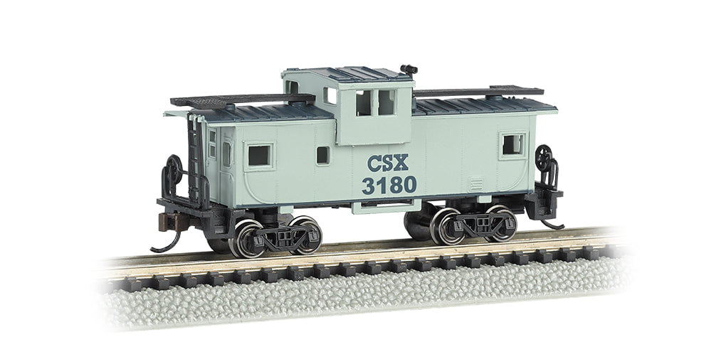 Bachmann Caboose Bachmann 70755 N Scale Wide Vision Caboose CSXT 3180