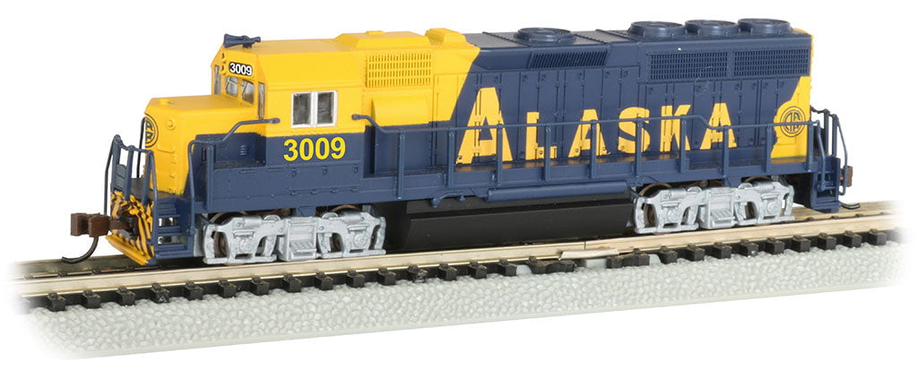 Bachmann Diesel - Four Axle Bachmann 63569 N Scale EMD GP40 Diesel Alaska ARR 3009