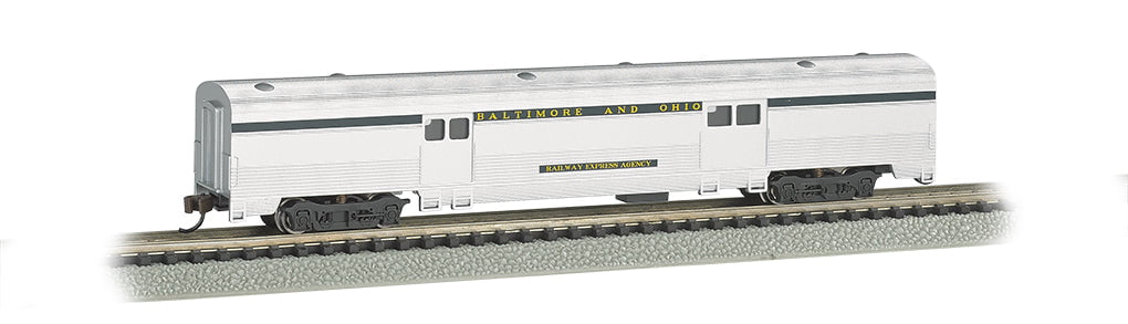 Bachmann Passenger - Baggage Bachmann 14653 N Scale 72' Streamlined Baggage Car Baltimore & Ohio B&O