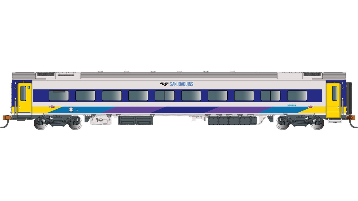 Bachmann Passenger - Coach Bachmann 74517 HO Scale Siemens Venture Passenger Coach Amtrak San Joaquins 9025