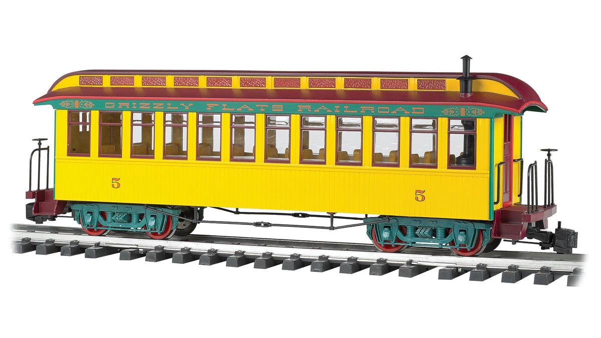 Bachmann Passenger - Coach Bachmann Big Hauler 97205 G Gauge Jackson Sharp Coach Grizzly Flats