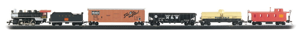 Bachmann Train Set - HO Scale Bachmann 00626 HO Scale Chatanooga Steam NC&StL Freight Starter Train Set