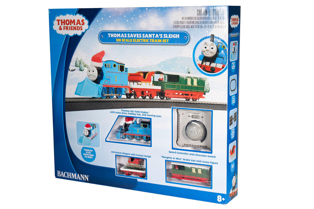 Bachmann Train Set - HO Scale Bachmann 00773 HO Scale Thomas Saves Santa's Sleigh Train Set