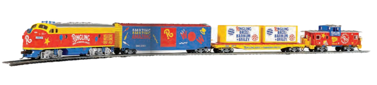 Bachmann Train Set - HO Scale Bachmann 00780 HO Scale Ringling Bros. Circus Spectacular Train Set