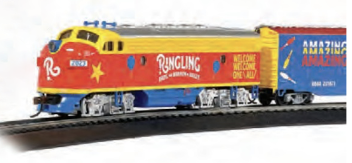 Bachmann Train Set - HO Scale Bachmann 00780 HO Scale Ringling Bros. Circus Spectacular Train Set