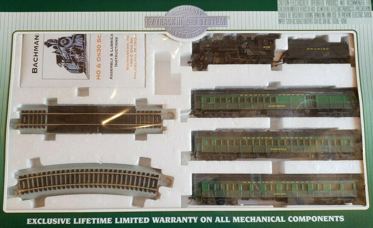 Bachmann Train Set - HO Scale Bachmann 01128 HO Scale The Explorer Reading Train Set - NOS