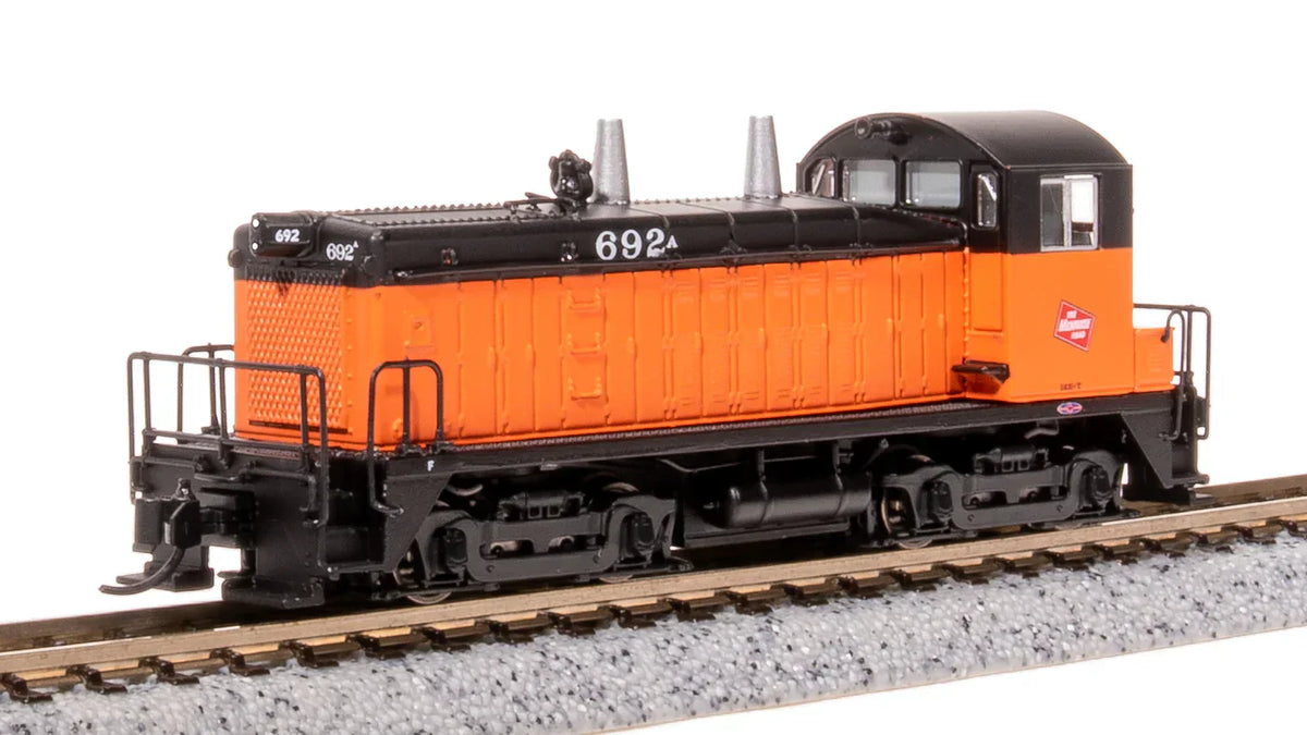Broadway Limited Imports Diesel - Four Axle BLI 7519 N Scale EMD SW7 Diesel Milwaukee Road MILW 692A Paragon4 DCC