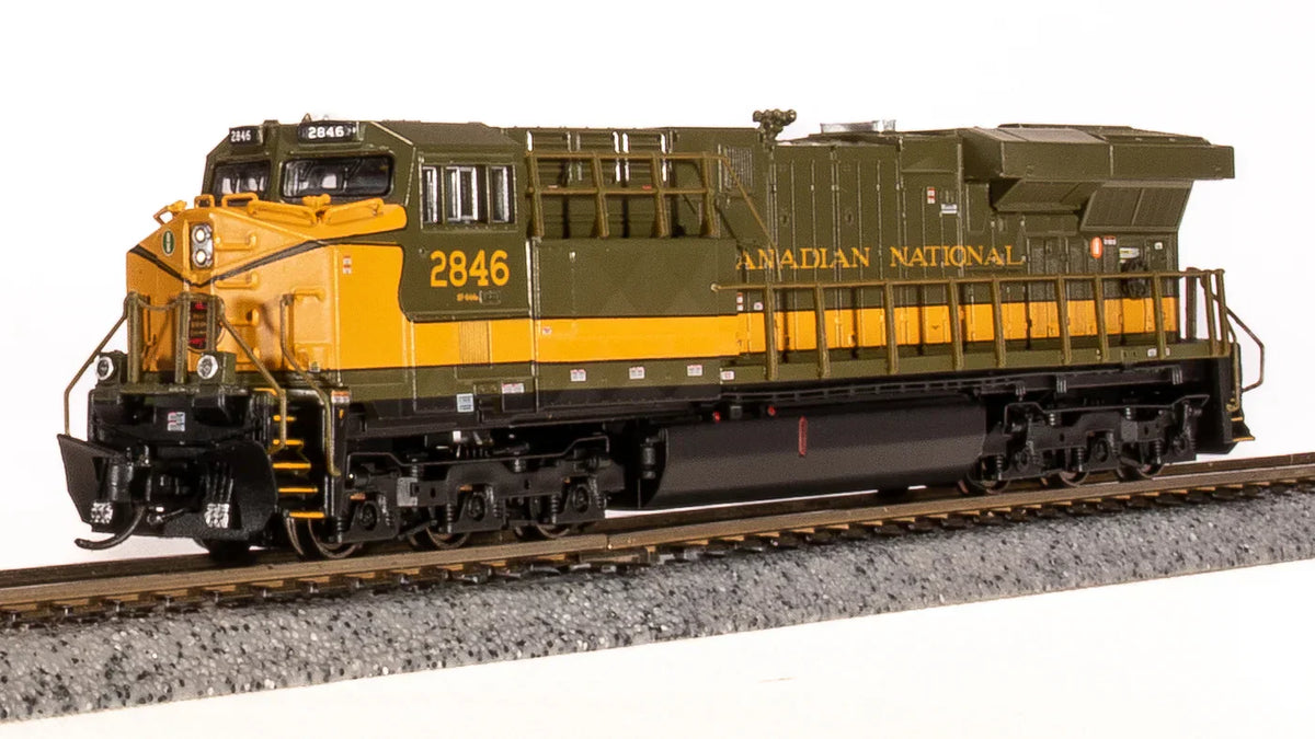 Broadway Limited Imports Diesel - 6 Axle BLI 7307 N Scale GE ES44AC Diesel Canadian National "Fantasy" CN 2846 Paragon4 DCC