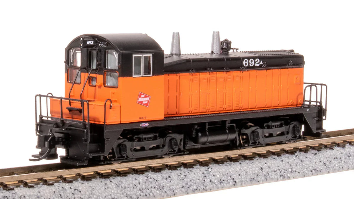 Broadway Limited Imports Diesel - Four Axle BLI 7519 N Scale EMD SW7 Diesel Milwaukee Road MILW 692A Paragon4 DCC