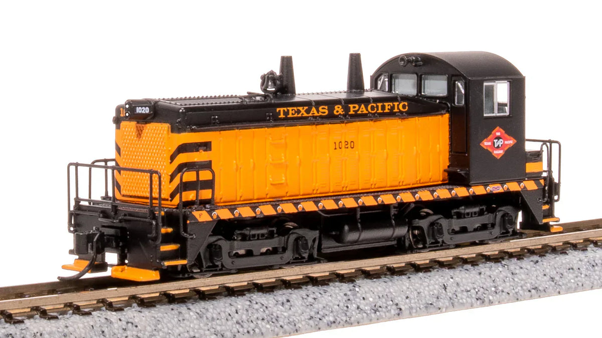 Broadway Limited Imports Diesel - Four Axle BLI 7525 N Scale EMD SW7 Diesel Texas & Pacific T&P 1023 Paragon4 DCC