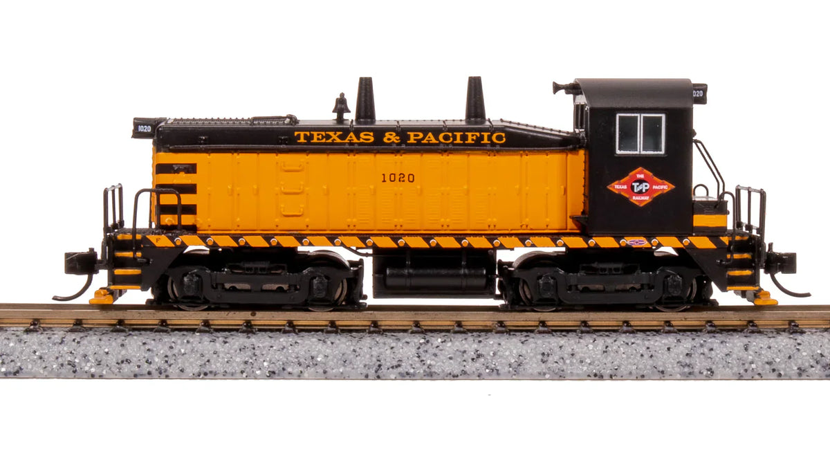 Broadway Limited Imports Diesel - Four Axle BLI 7525 N Scale EMD SW7 Diesel Texas & Pacific T&P 1023 Paragon4 DCC