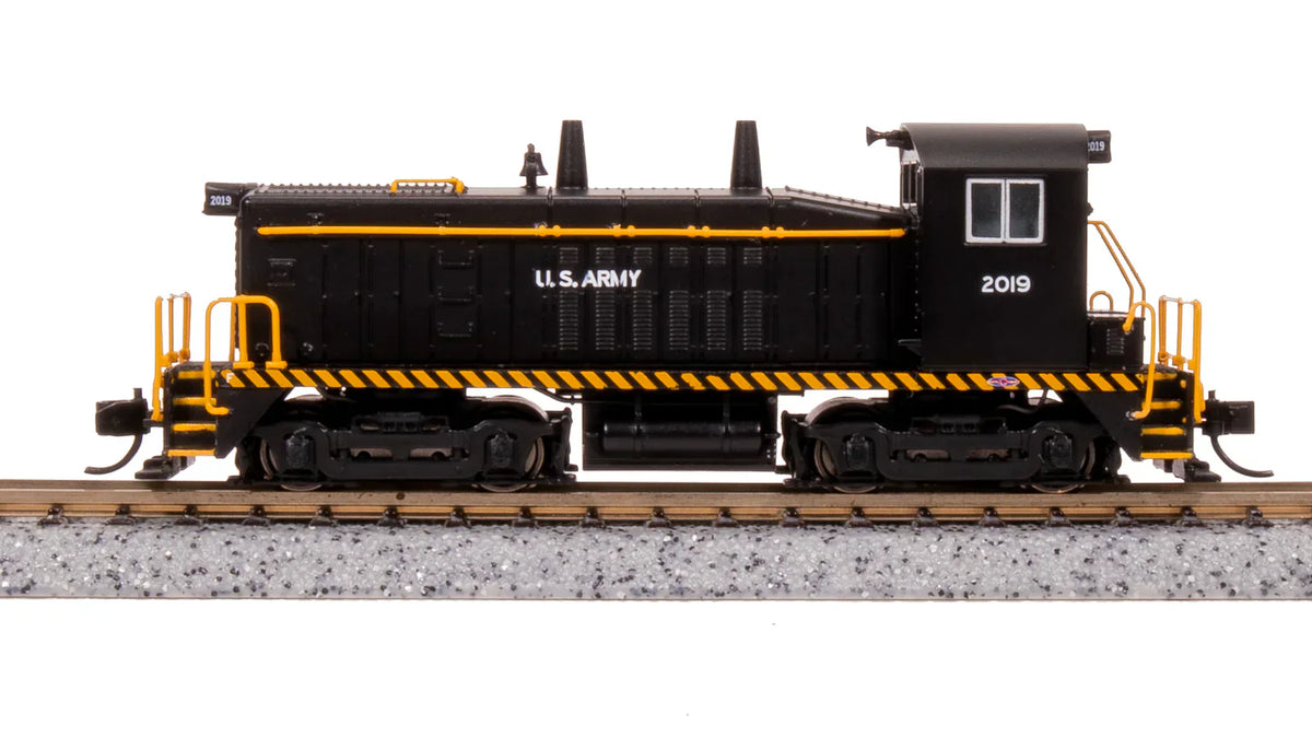 Broadway Limited Imports Diesel - Four Axle BLI 7527 N Scale EMD SW7 Diesel US Army 2034 Paragon4 DCC