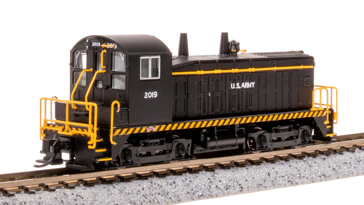 Broadway Limited Imports Diesel - Four Axle BLI 7527 N Scale EMD SW7 Diesel US Army 2034 Paragon4 DCC