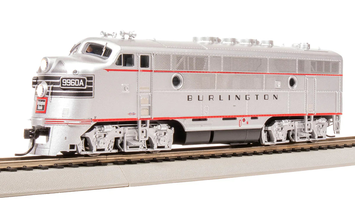 Broadway Limited Imports Diesel - Four Axle BLI 8334 HO Scale EMD F3A Chicago, Burlington & Quincy CB&Q 9960C Stealth - DC