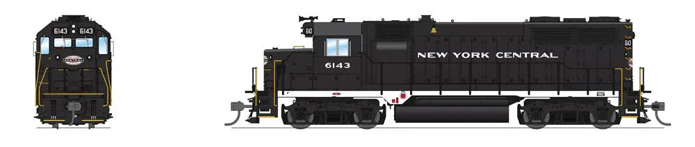 Broadway Limited Imports Diesel - Four Axle Broadway Limited BLI 7541 HO Scale EMD GP35 New York Central NYC 6146 Paragon4