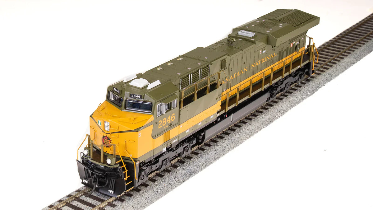 Broadway Limited Imports Diesel - Six Axle BLI 7185 HO Scale GE ES44AC Diesel Canadian National "Fantasy" CN 2846 Paragon4 DCC