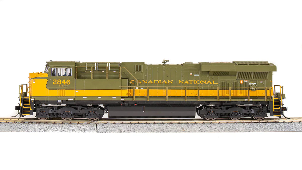 Broadway Limited Imports Diesel - Six Axle BLI 7185 HO Scale GE ES44AC Diesel Canadian National "Fantasy" CN 2846 Paragon4 DCC