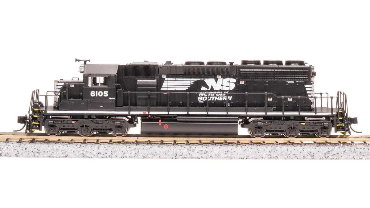 Broadway Limited Imports Diesel - Six Axle BLI 7966 N Scale EMD SD40-2 Norfolk Southern NS 6128 Horsehead Paragon4 (Sound/DC/DCC)