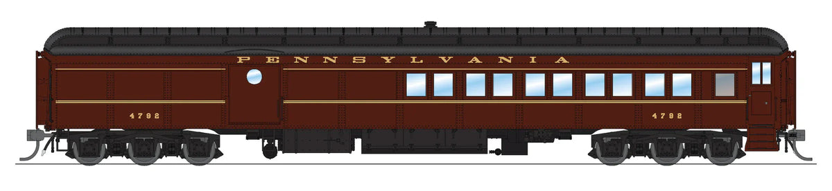 Broadway Limited Imports Passenger - Combine BLI 8985 HO Scale Pennsylvania Combine 1950's PRR 5125