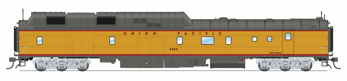 Broadway Limited Imports Passenger - Power Car BLI 9123 HO Scale Union Pacific Power Car with Roof Antenna - UP 2066
