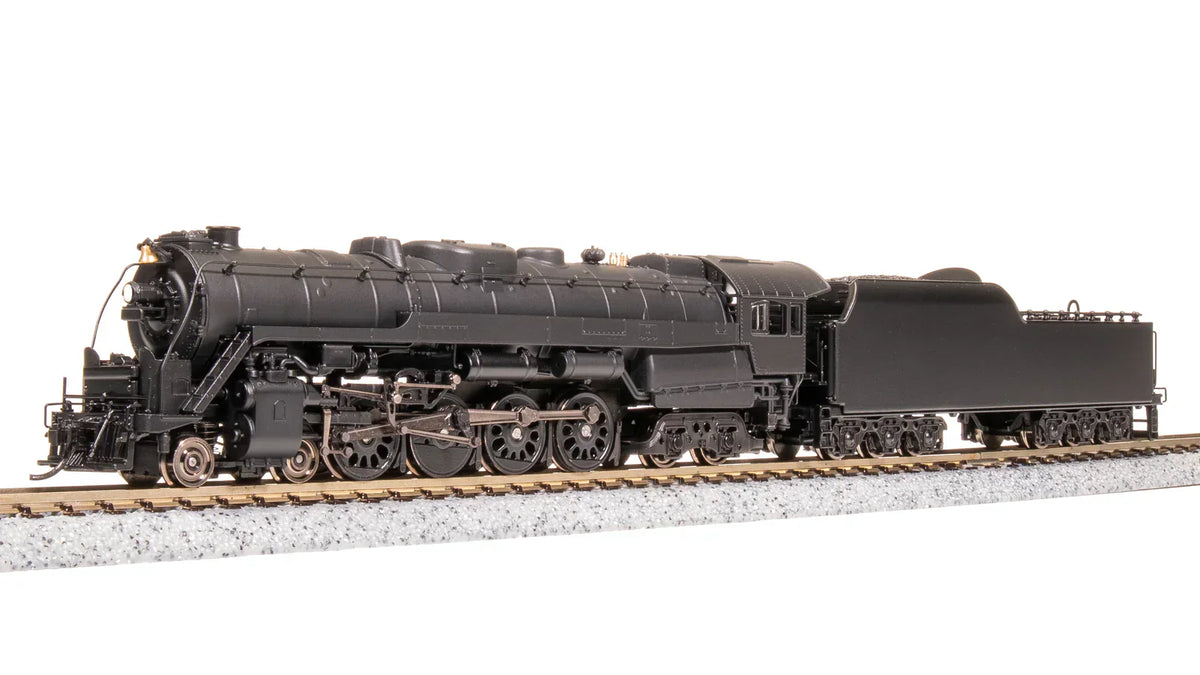 Broadway Limited Imports Steam Loco - 4-8-4 BLI 7413 N Scale 4-8-4 T1 Steam Locomotive Unlettered with Paragon4 DCC