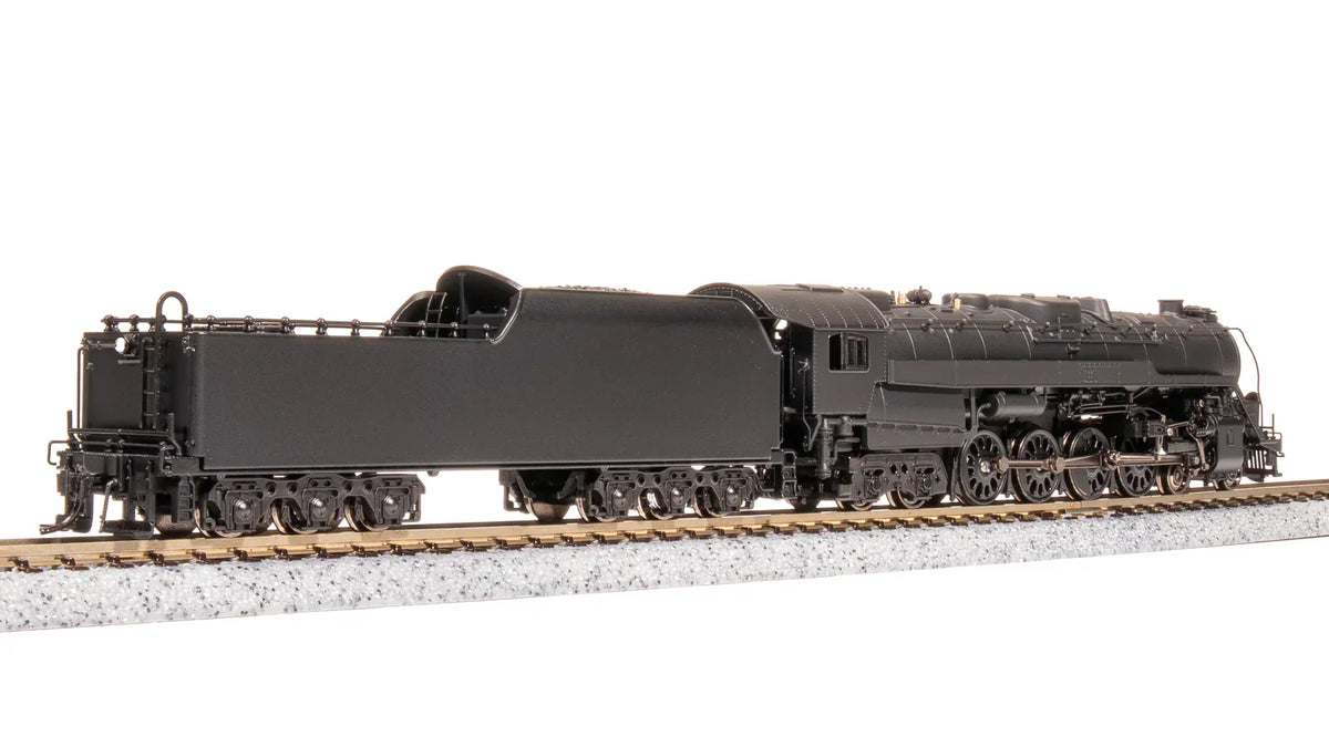 Broadway Limited Imports Steam Loco - 4-8-4 BLI 7413 N Scale 4-8-4 T1 Steam Locomotive Unlettered with Paragon4 DCC