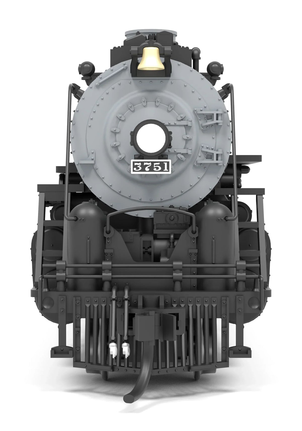 Broadway Limited Imports Steam Loco - 4-8-4 BLI 9415 N Scale 4-8-4 Steam Loco Santa Fe ATSF 3761 - DC