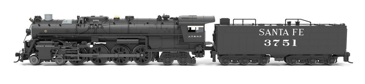 Broadway Limited Imports Steam Loco - 4-8-4 BLI 9415 N Scale 4-8-4 Steam Loco Santa Fe ATSF 3761 - DC