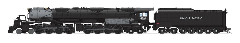 Broadway Limited Imports Steam Loco 4-8-8-7 BLI 7237 N Scale Big Boy 4-8-8-4 Steam Loco Union Pacific ( Promontory Excursion) UP 4014 Paragon4