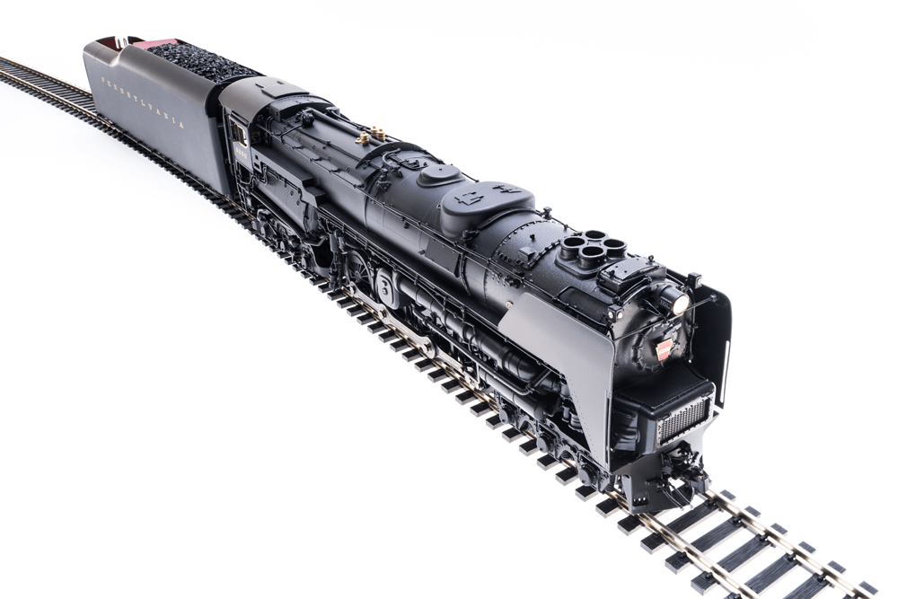 Broadway Limited Imports Steam Loco - 6-8-6 BLI 6186 HO Scale 6-8-6 Pennsylvania S2 Turbine Steam Loco PRR 6200 (Large Shields) Paragon4 Hybrid