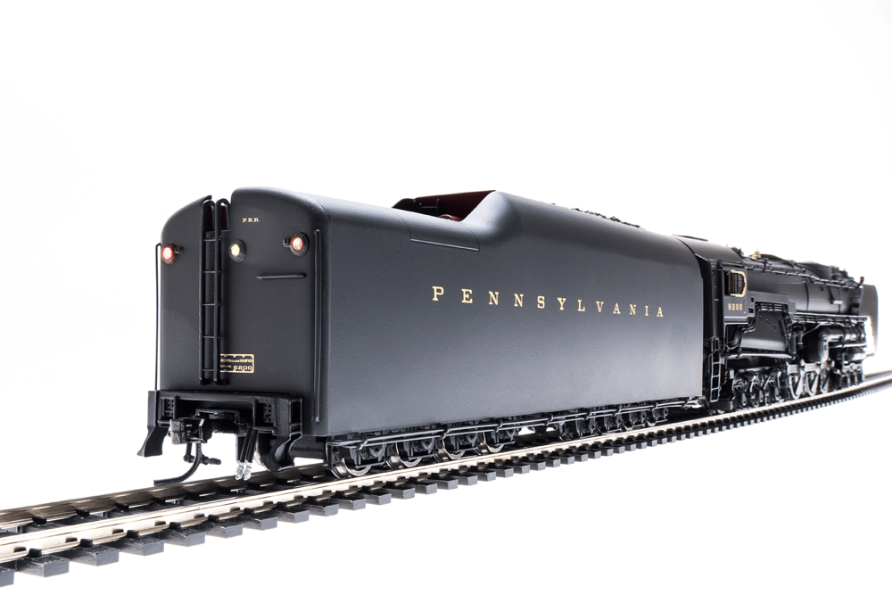 Broadway Limited Imports Steam Loco - 6-8-6 BLI 6186 HO Scale 6-8-6 Pennsylvania S2 Turbine Steam Loco PRR 6200 (Large Shields) Paragon4 Hybrid
