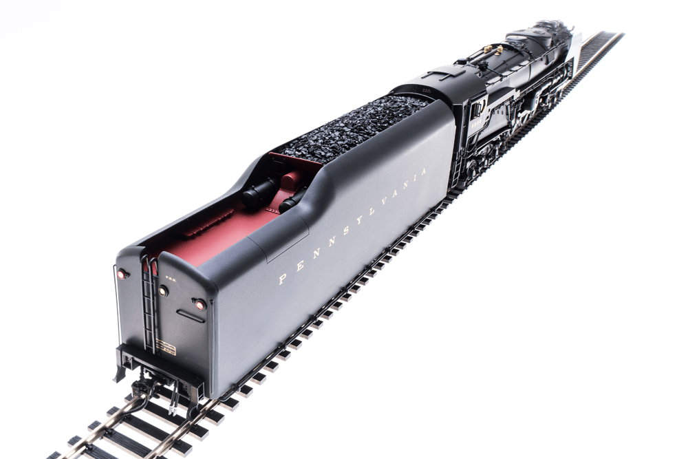 Broadway Limited Imports Steam Loco - 6-8-6 BLI 6186 HO Scale 6-8-6 Pennsylvania S2 Turbine Steam Loco PRR 6200 (Large Shields) Paragon4 Hybrid