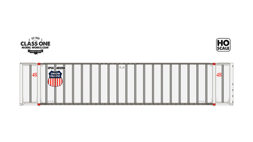 Class One Model Works ClassOneModelWorks CT00111 2 pack Monon 48′ Exterior Post – Union Pacific UPUU #483641 / 483294 HO Scale