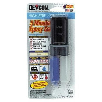 Devcon Paints & Glues Devcon 5-Minute Epoxy Gel 1oz. Tube