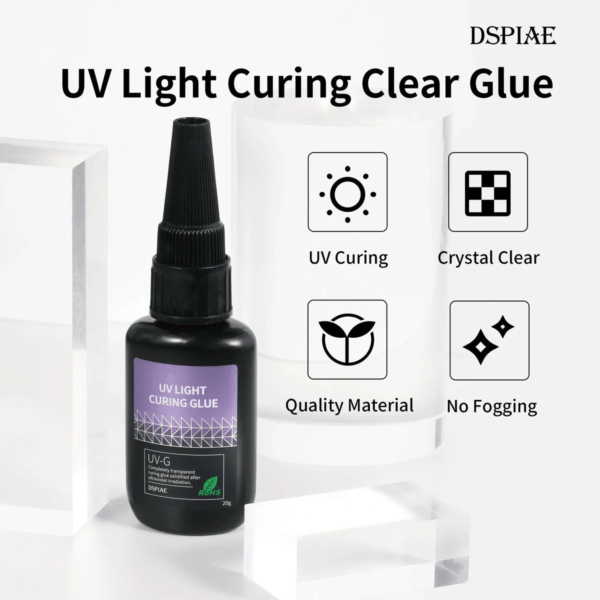 DSPIAE Accessories DSPIAE Ultraviolet Light Curing Glue UV-G