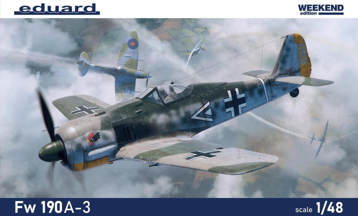 Eduard Eduard 1/48 Fw 190A-3 WEEKEND Plastic Kit
