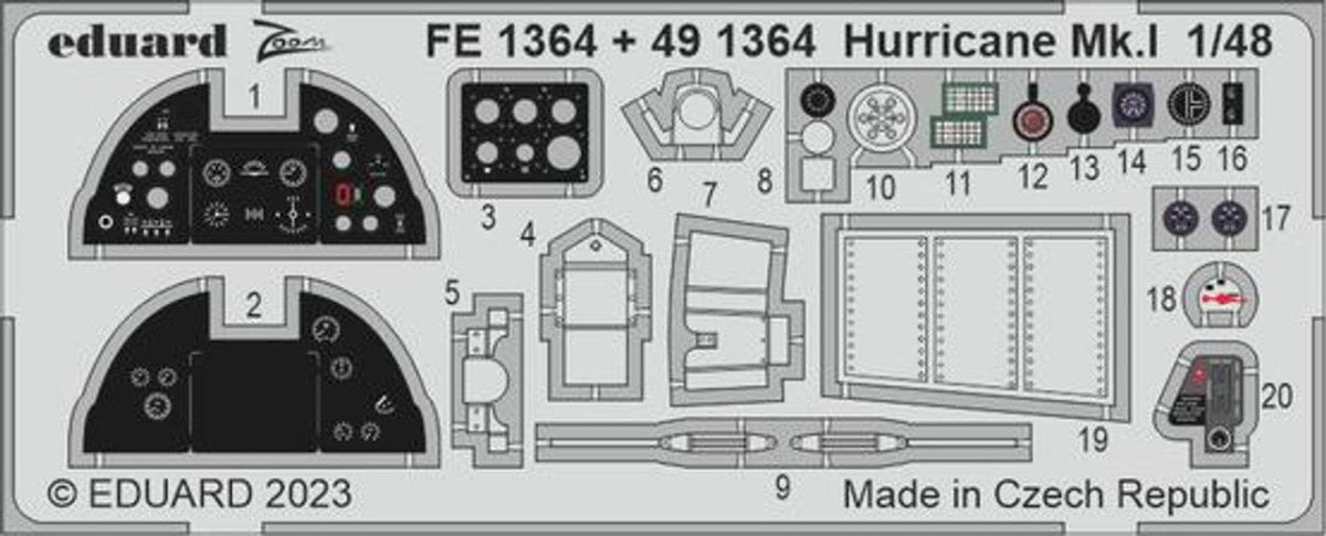 Eduard Eduard 1/48 Hurricane Mk.I for Hobby Boss