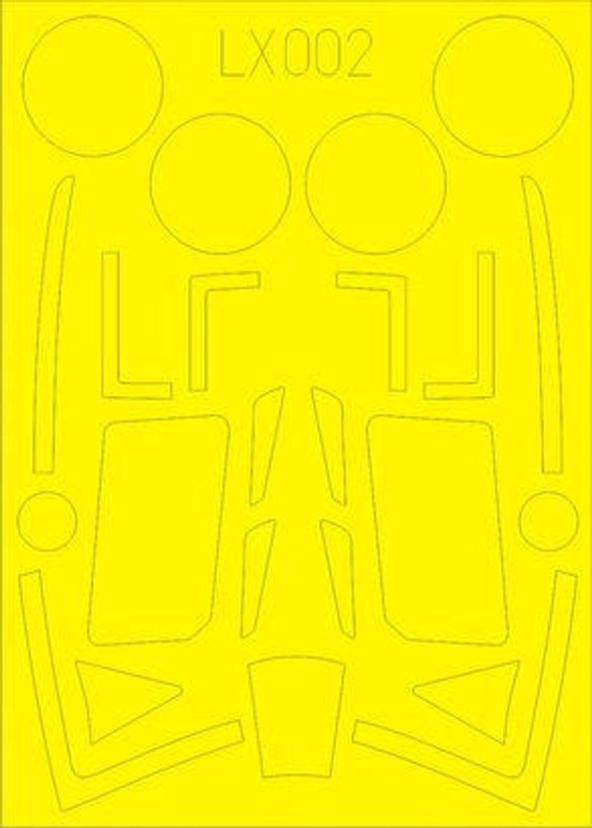 Eduard Eduard 1/24 Eduard Mask Typhoon Mk.Ib Car Door for Airfix