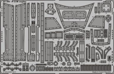Eduard Eduard 1/32 P-51D Engine for Tamiya